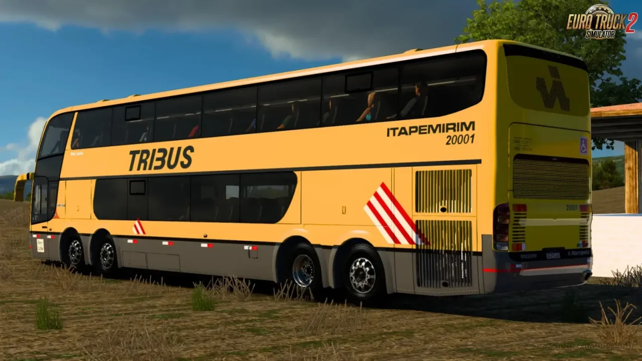Marcopolo Paradiso G6 1800 Scania v1.60 (1.60.x) for ETS2 Marcopolo Paradiso G6 1800 Scania v1.60 (1.60.x) for ETS2
