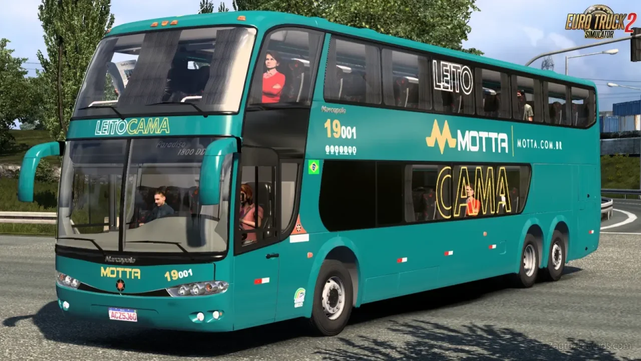 Marcopolo Paradiso G6 1800 Scania v1.60 (1.60.x) for ETS2 Marcopolo Paradiso G6 1800 Scania v1.60 (1.60.x) for ETS2