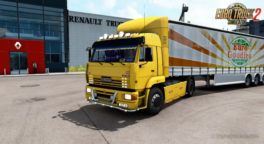 KamAZ 5460-63 2009 Truck v1.5 (1.60.x) for ETS2 KamAZ 5460-63 2009 Truck v1.5 (1.60.x) for ETS2