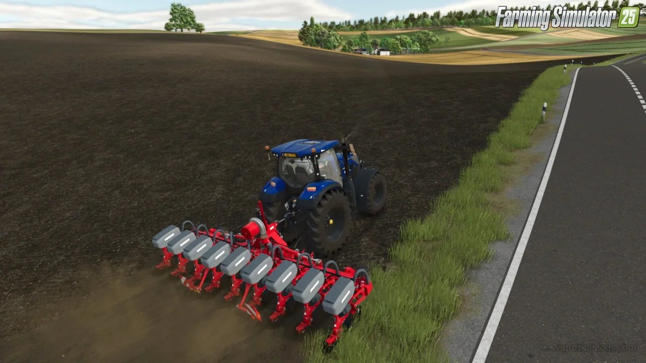 New Holland T7 SWB Tractor v1.2 for FS25 New Holland T7 SWB Tractor v1.2 for FS25