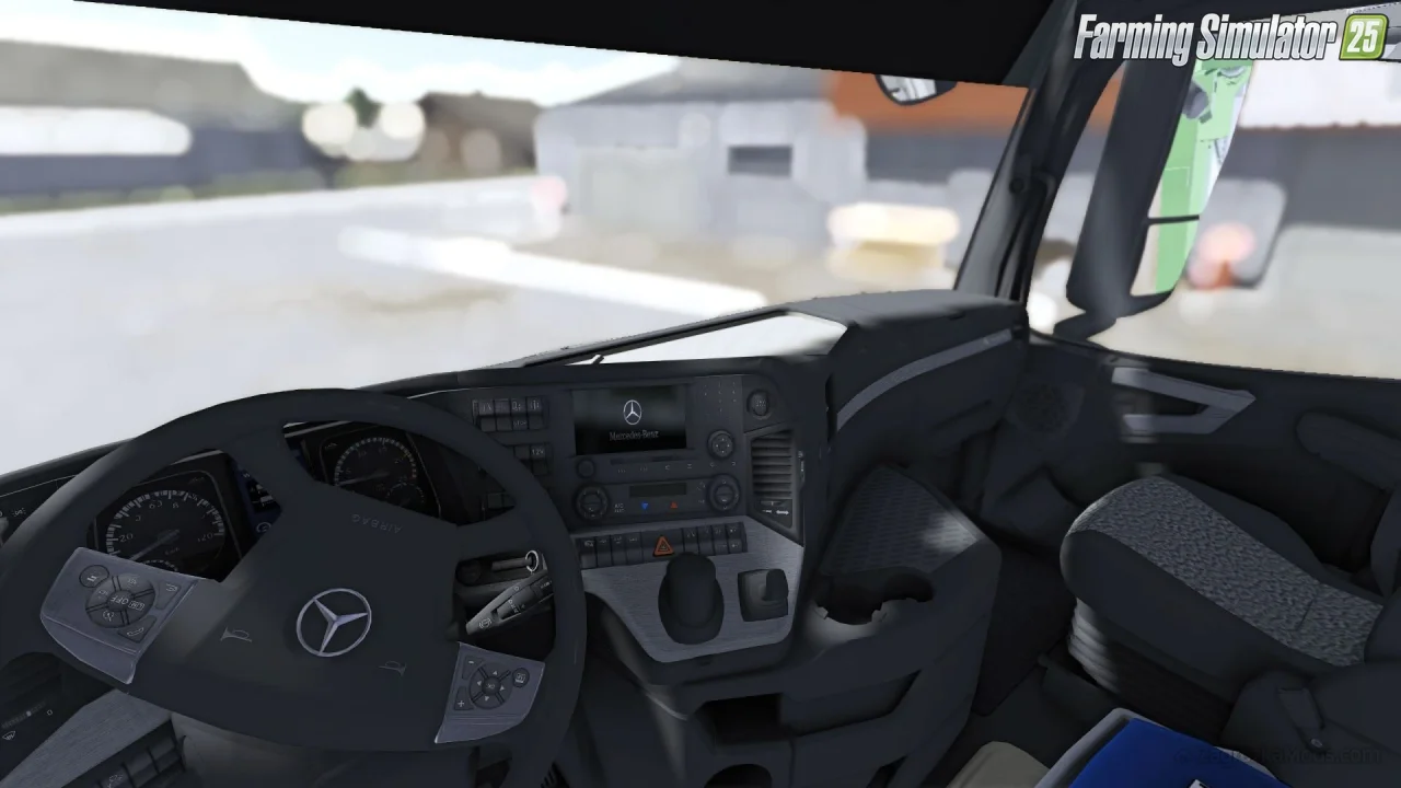 Mercedes Benz Arocs Agrar Truck v1.0.0.1 for FS25 Mercedes Benz Arocs Agrar Truck v1.0.0.1 for FS25