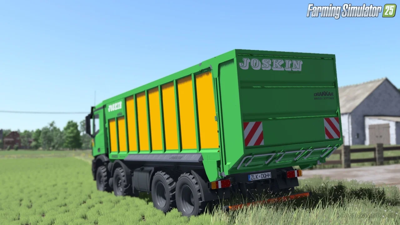 Mercedes Benz Arocs Agrar Truck v1.0.0.1 for FS25 Mercedes Benz Arocs Agrar Truck v1.0.0.1 for FS25