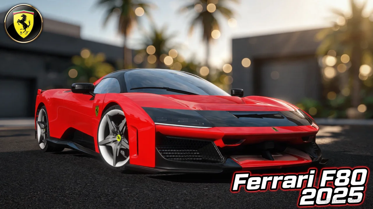 Ferrari F80 2025 v2.0 By Dav7ku for GTA 5