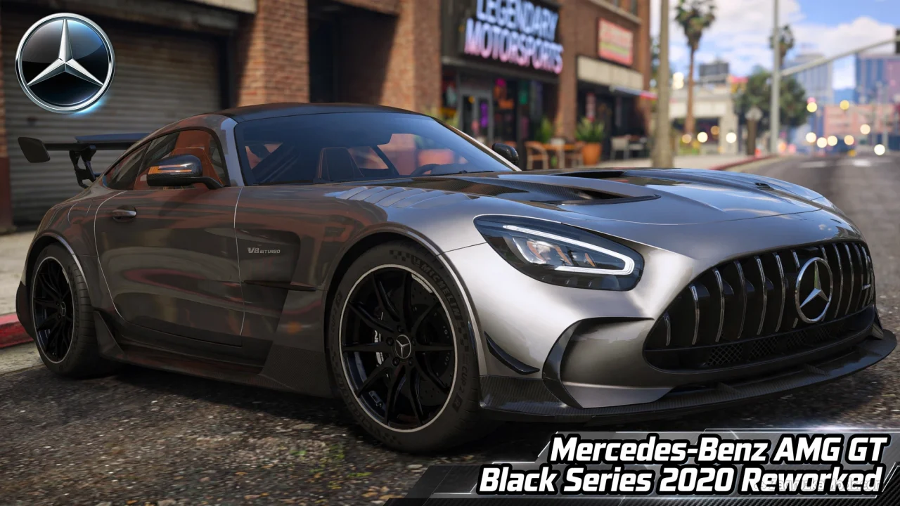 Mercedes-Benz AMG GT Black Series 2020 Reworked v1.0 for GTA 5