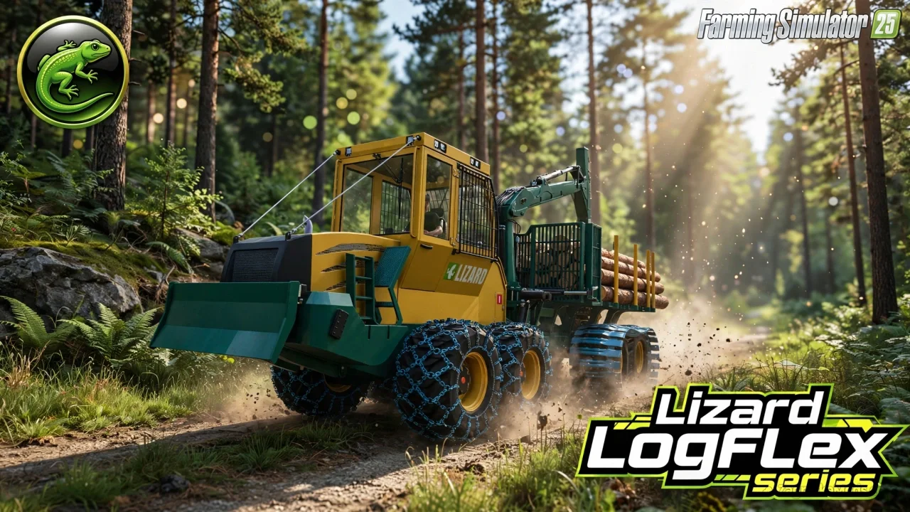 Lizard LogFlex Series v1.0.6 for FS25