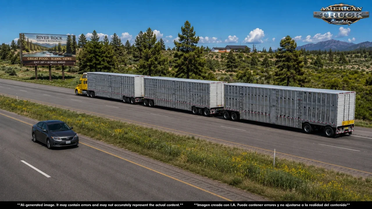 Wilson Livestock Trailers Reworked v5.0 (1.60.x) for ATS