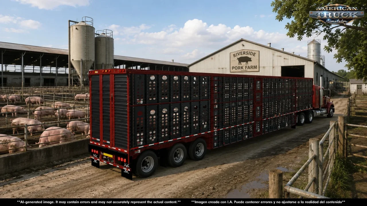 Wilson Livestock Trailers Reworked v5.0 (1.60.x) for ATS