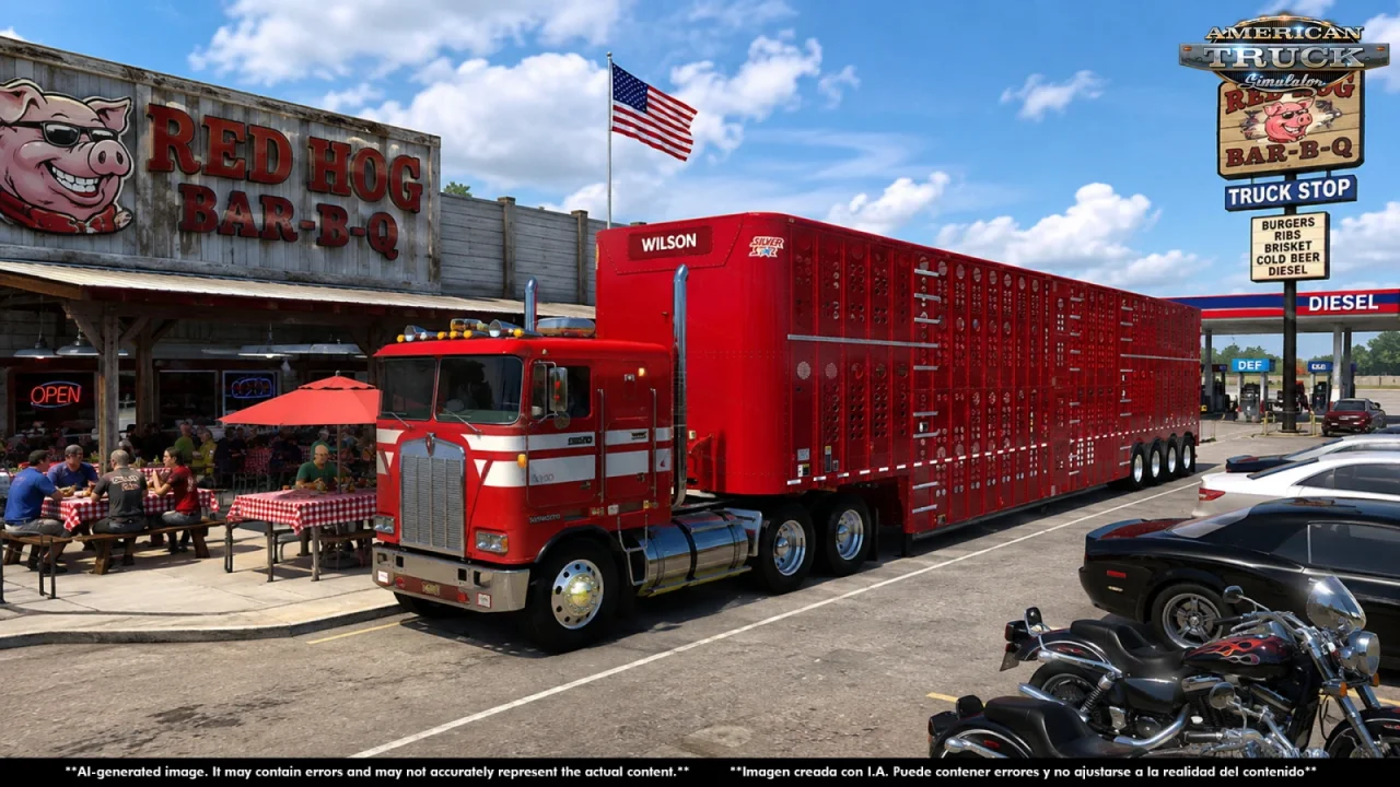 Wilson Livestock Trailers Reworked v5.0 (1.60.x) for ATS