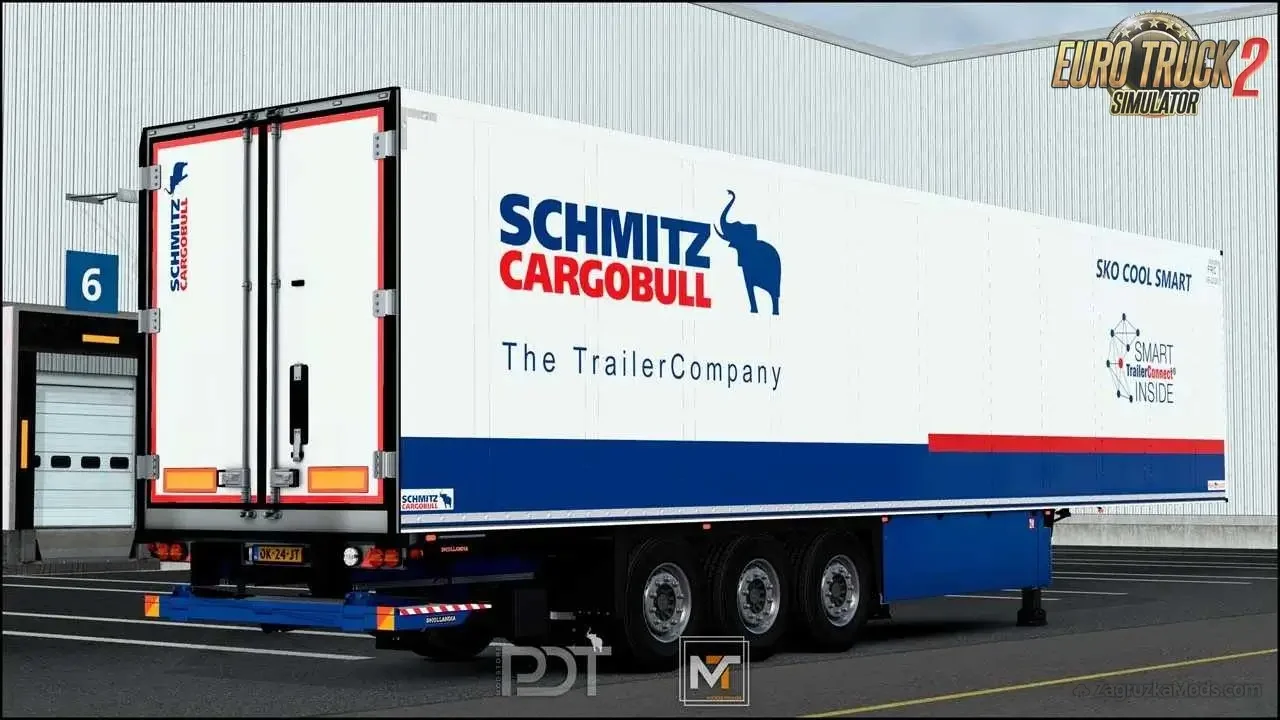Schmitz SKO 24  Trailer v7.0 (1.60.x) for ETS2