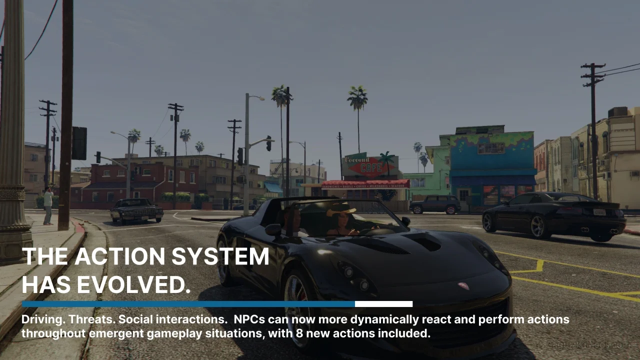Los Santos Alive - Next Generation AI NPCs v0.2.1 for GTA 5 Los Santos Alive - Next Generation AI NPCs v0.2.1 for GTA 5
