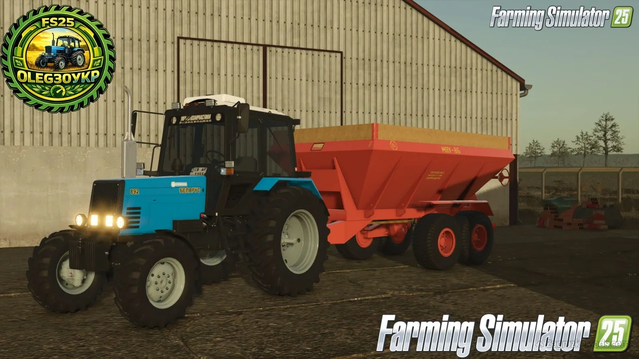 MVU-8 Trailer v1.0.0.5 for FS25 MVU-8 Trailer v1.0.0.5 for FS25