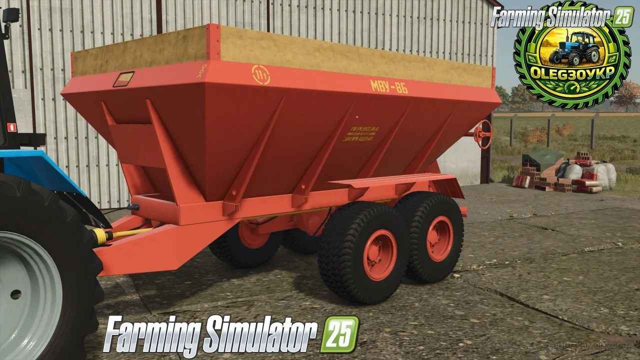 MVU-8 Trailer v1.0.0.5 for FS25 MVU-8 Trailer v1.0.0.5 for FS25