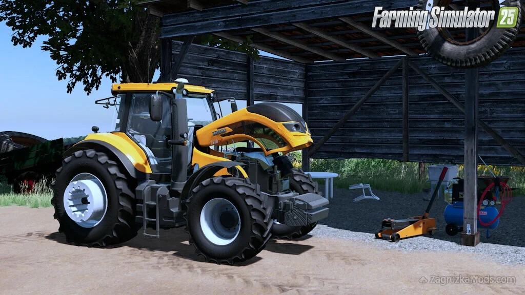 Valtra T Series CVT South America Tractor v1.1 for FS25 Valtra T Series CVT South America Tractor v1.1 for FS25