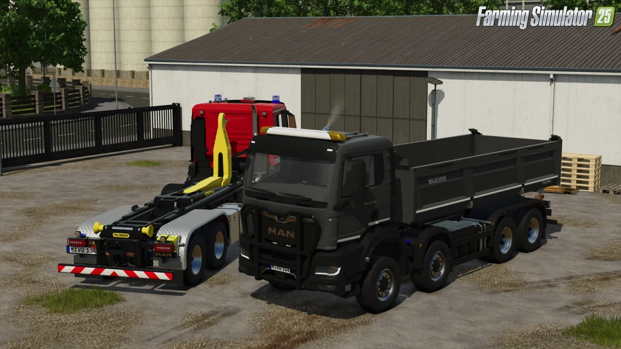 MAN TGS TG3 Trucks v1.0.0.3 for FS25 MAN TGS TG3 Trucks v1.0.0.3 for FS25