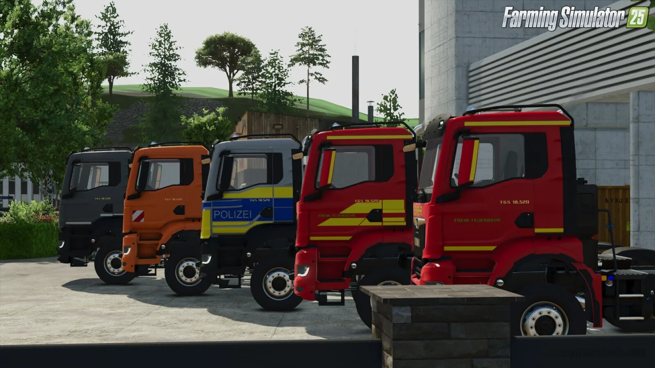 MAN TGS TG3 Trucks v1.0.0.3 for FS25 MAN TGS TG3 Trucks v1.0.0.3 for FS25