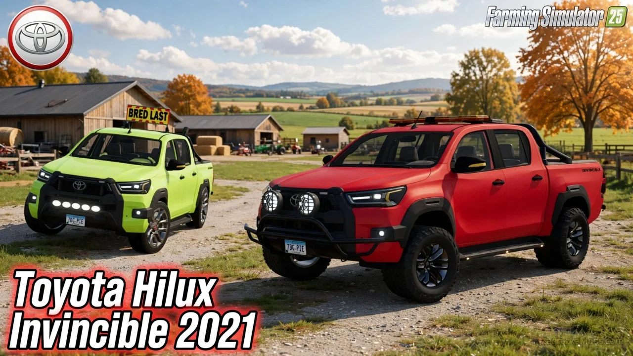 Toyota Hilux Invincible 2021 v2.0.0.4 for FS25