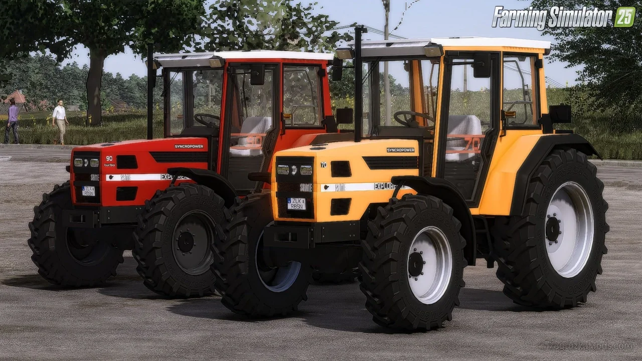Same Explorer 90 Tractor v1.1 for FS25