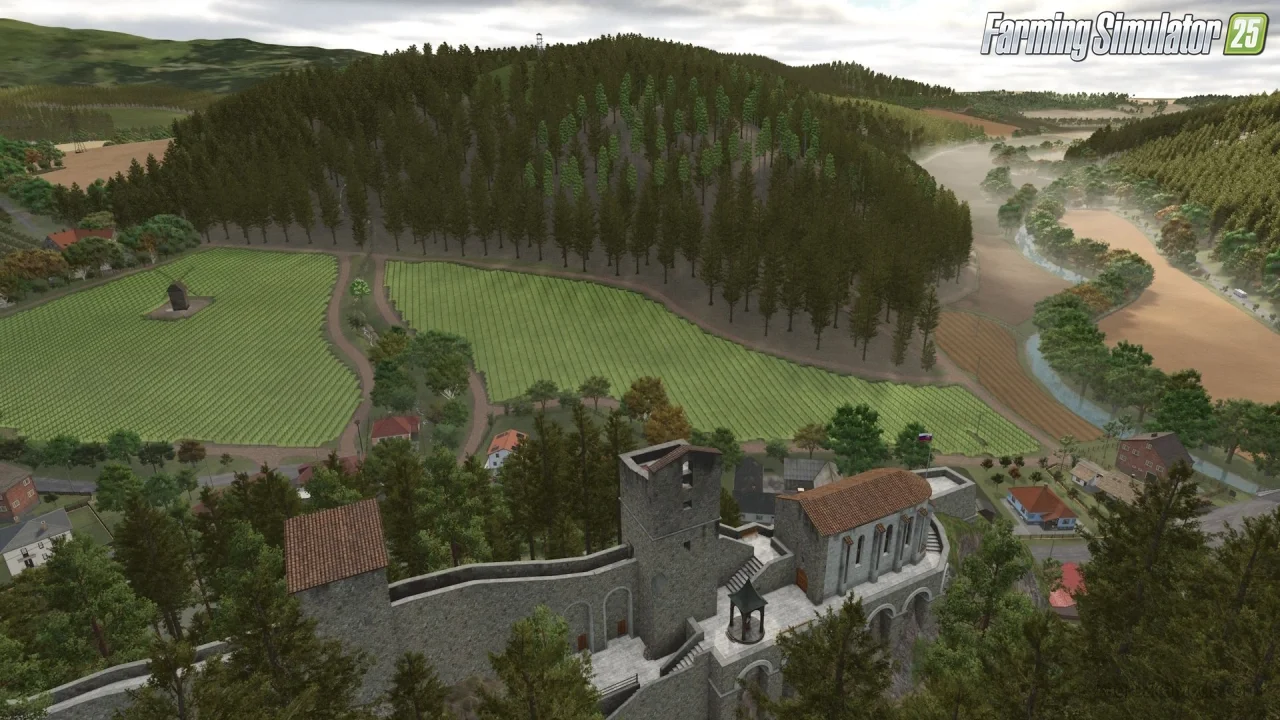 Podhradie Map v2.0.0.9 for FS25