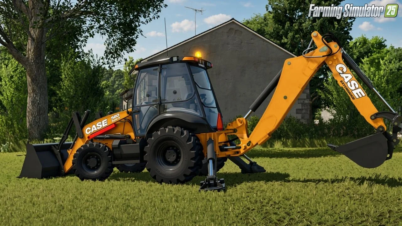 Case 580 Super N Deluxe v1.0.0.5 for FS25