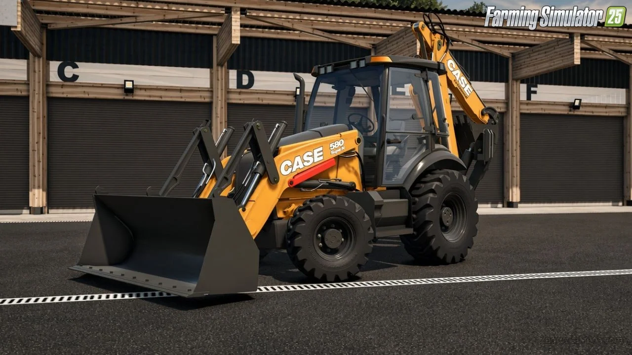 Case 580 Super N Deluxe v1.0.0.5 for FS25