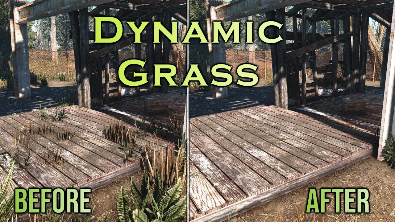 Dynamic Grass v1.4 for Fallout 4 Dynamic Grass v1.4 for Fallout 4