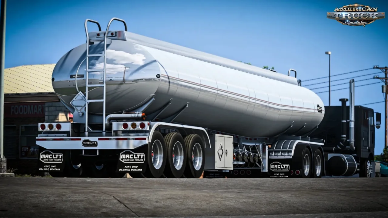 Mac LTT Trailers v1.0 By KSW Mods (1.60.x) for ATS