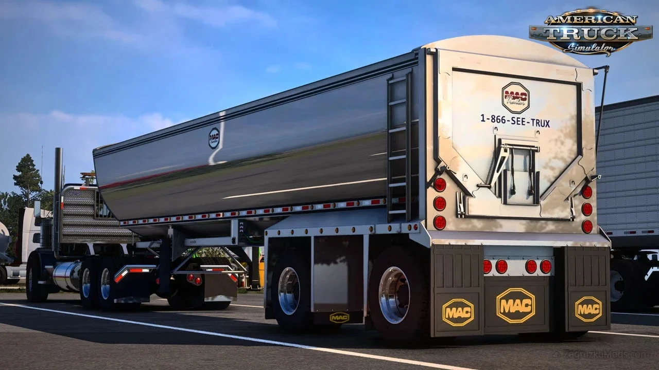 MAC Simizer Half Round Trailer v1.0.1 (1.60.x) for ATS