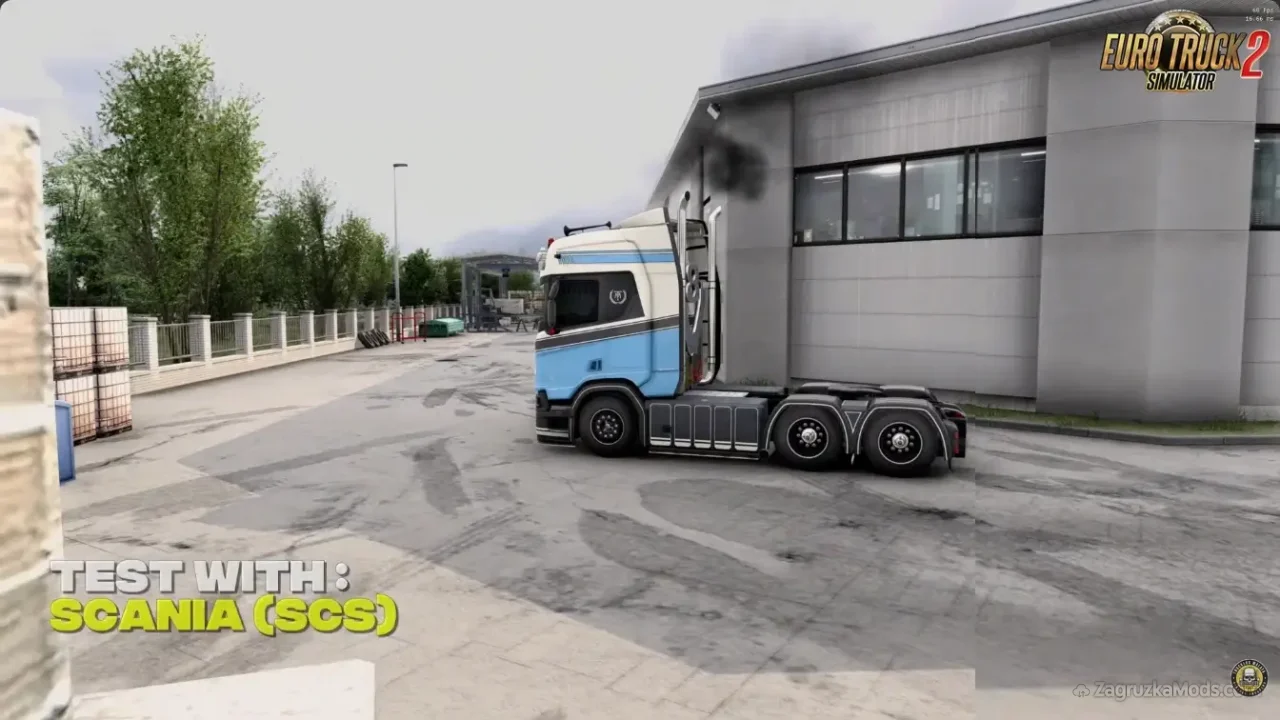 Improve Truck Smoke v1.0 (1.60.x) for ETS2