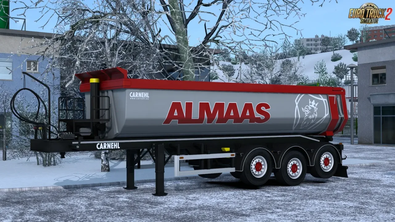 Carnehl Halfpipe Tipper Trailer v2.5 (1.60.x) for ETS2