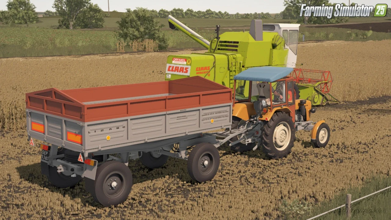 Lizard D-46 and Lizard D-47 Trailers v1.1.0.1 for FS25