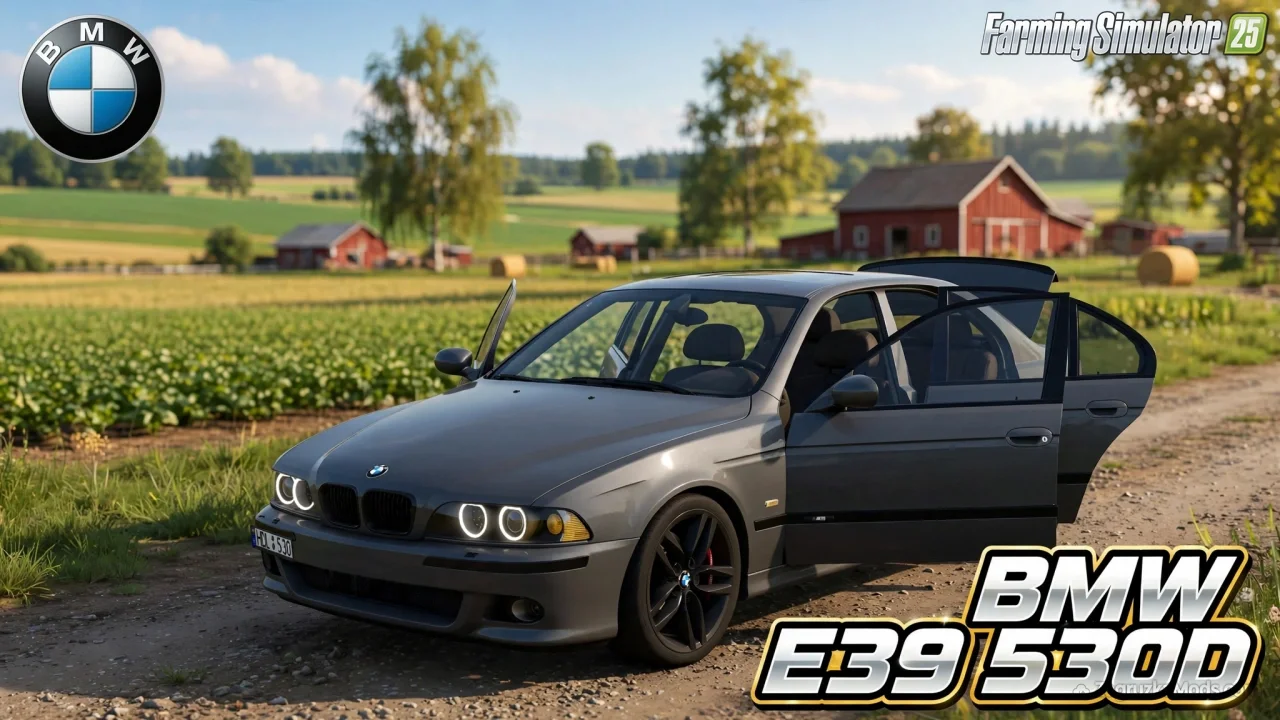 BMW E39 530D v1.5.0.2 for FS25 BMW E39 530D v1.5.0.2 for FS25
