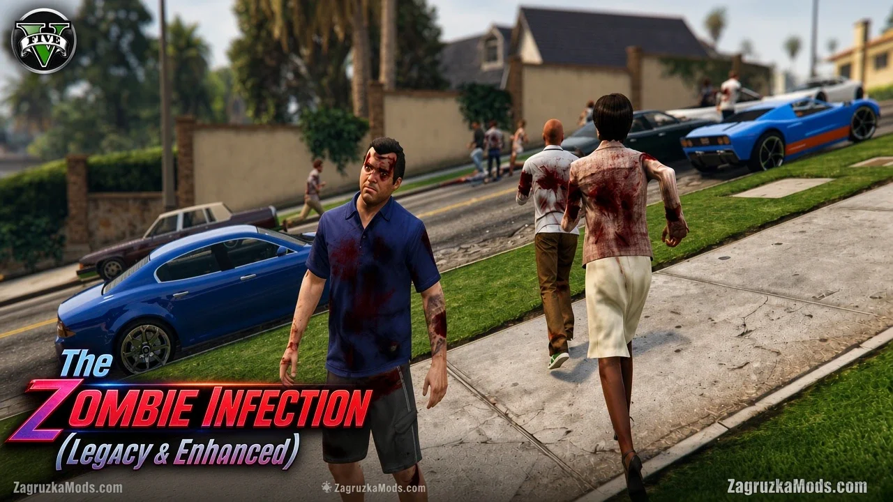 The Zombie Infection (Legacy & Enhanced) v3.1 for GTA 5