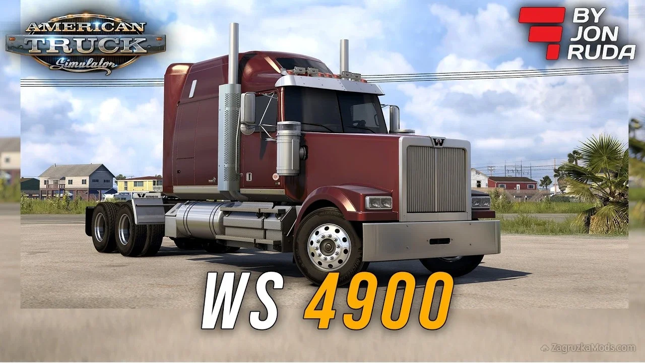 Western Star 4900 Truck v1.0 By Jon Ruda (1.60.x) for ATS