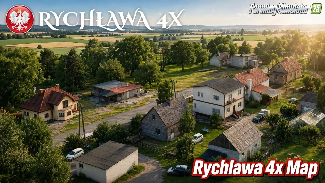 Rychlawa 4x Map v1.1 for FS25 Rychlawa 4x Map v1.1 for FS25