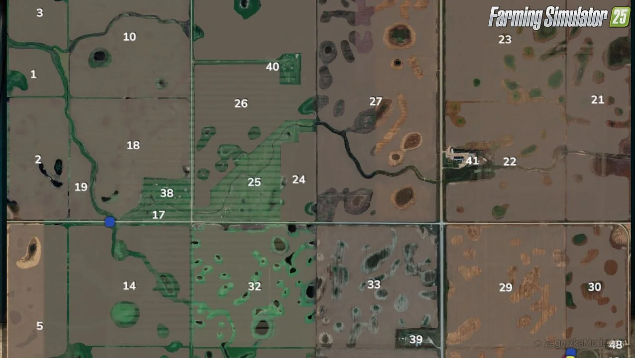 SW Manitoba 4x Map v1.0.0.3 for FS25