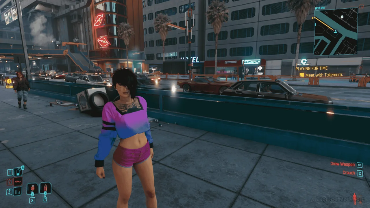 Immersive Third Person - Best Of Both Worlds v1.2 for CyberPunk 2077