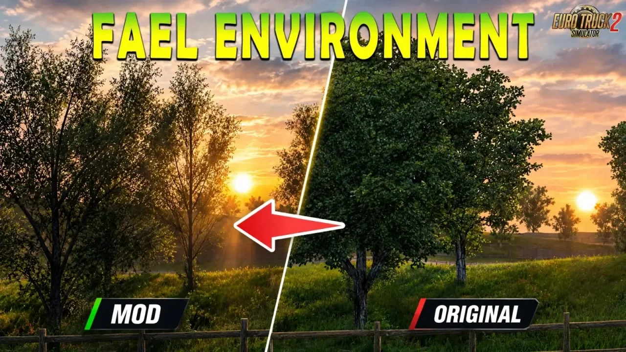 Fael Environment v3.1 by Rafaelbc (1.60.x) for ETS2