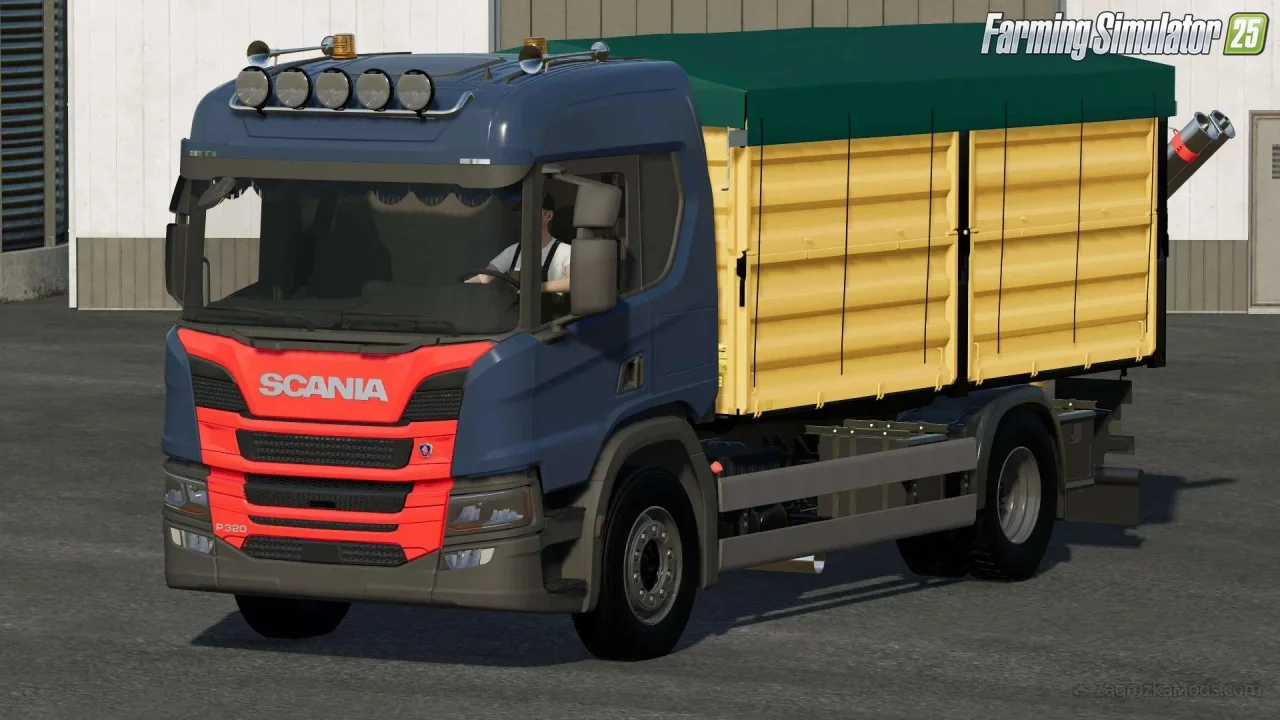Scania P220/360-7L/9L Truck v1.3 for FS25
