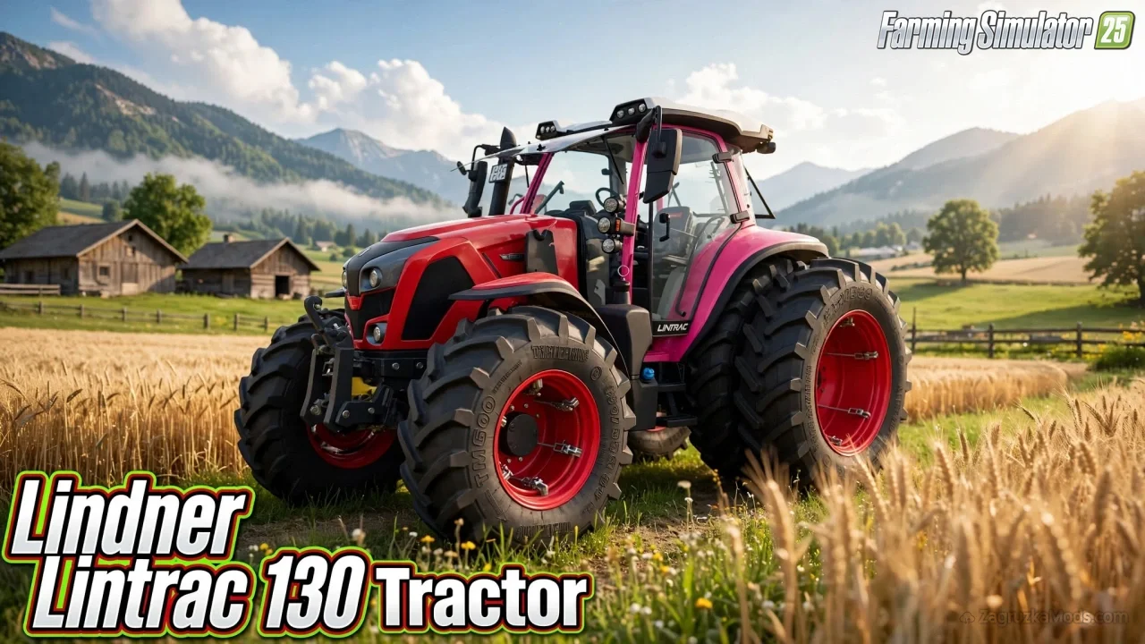 Lindner Lintrac 130 Tractor v1.0.0.1 for FS25