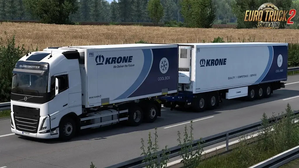 Krone LHV Type 3 Trailer Pack v1.0.3 (1.61.x) for ETS2