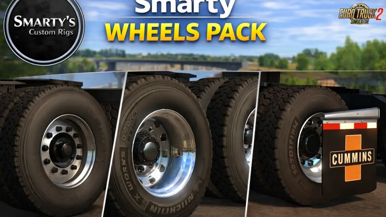 Smarty Wheels Pack v1.10.4 (1.61.x) for ATS and ETS2