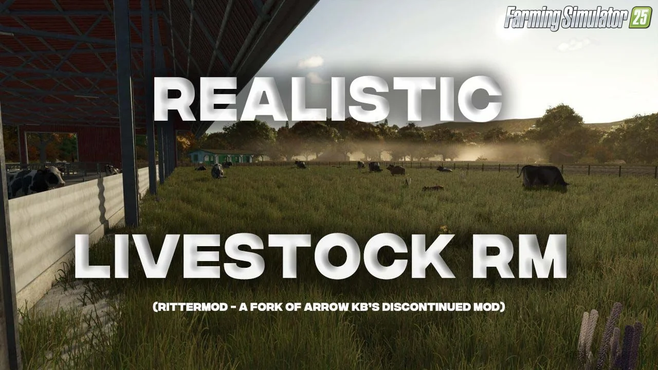 Realistic Livestock RM v1.3.2.1 for FS25
