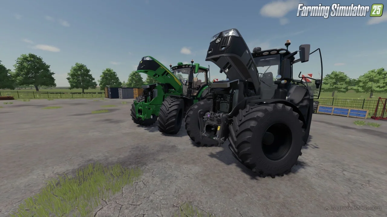 John Deere 6R Pack SLM Tractor v1.1 for FS25