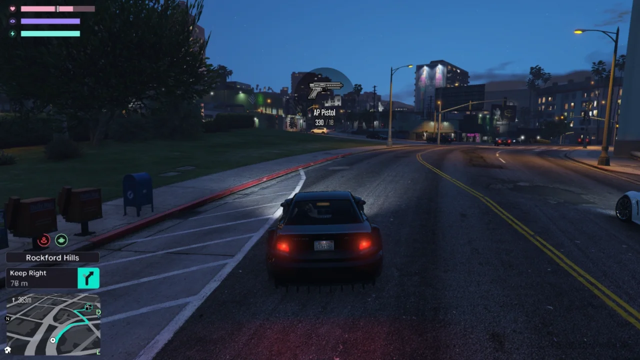 GTA VI HUD (Features, HUD & Radar) v0.9.9 for GTA 5
