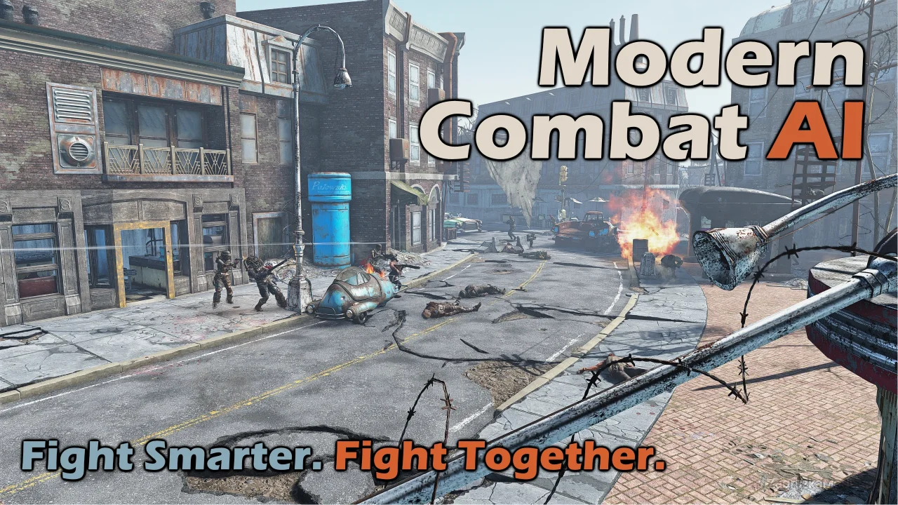 Modern Combat AI - F4SE v1.1.1 for Fallout 4 Modern Combat AI - F4SE v1.1.1 for Fallout 4