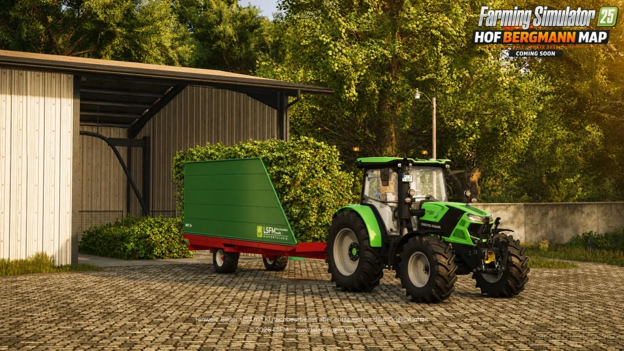 Hof Bergmann Map v1.5 for FS25