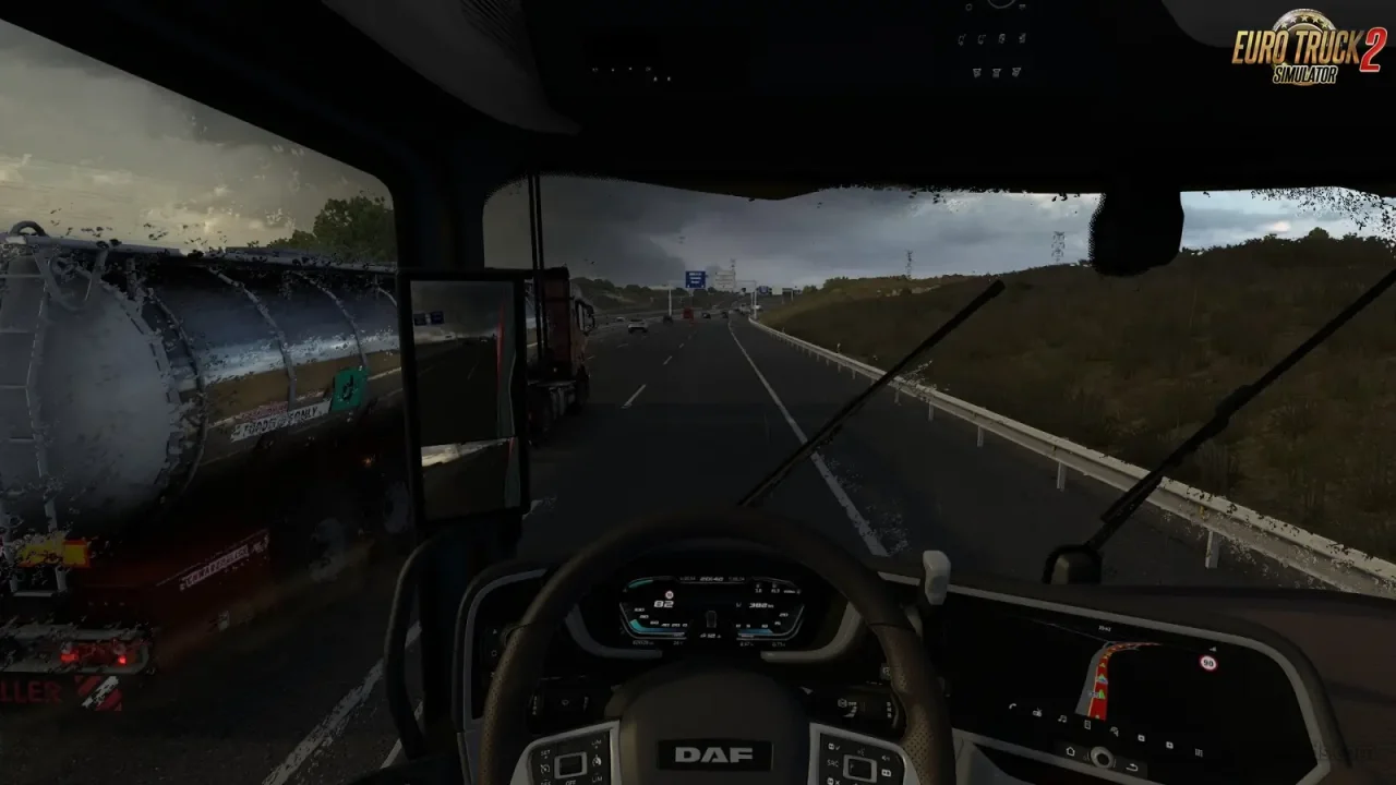 Yet Another Rain Mod v3.0 (1.61.x) for ETS2