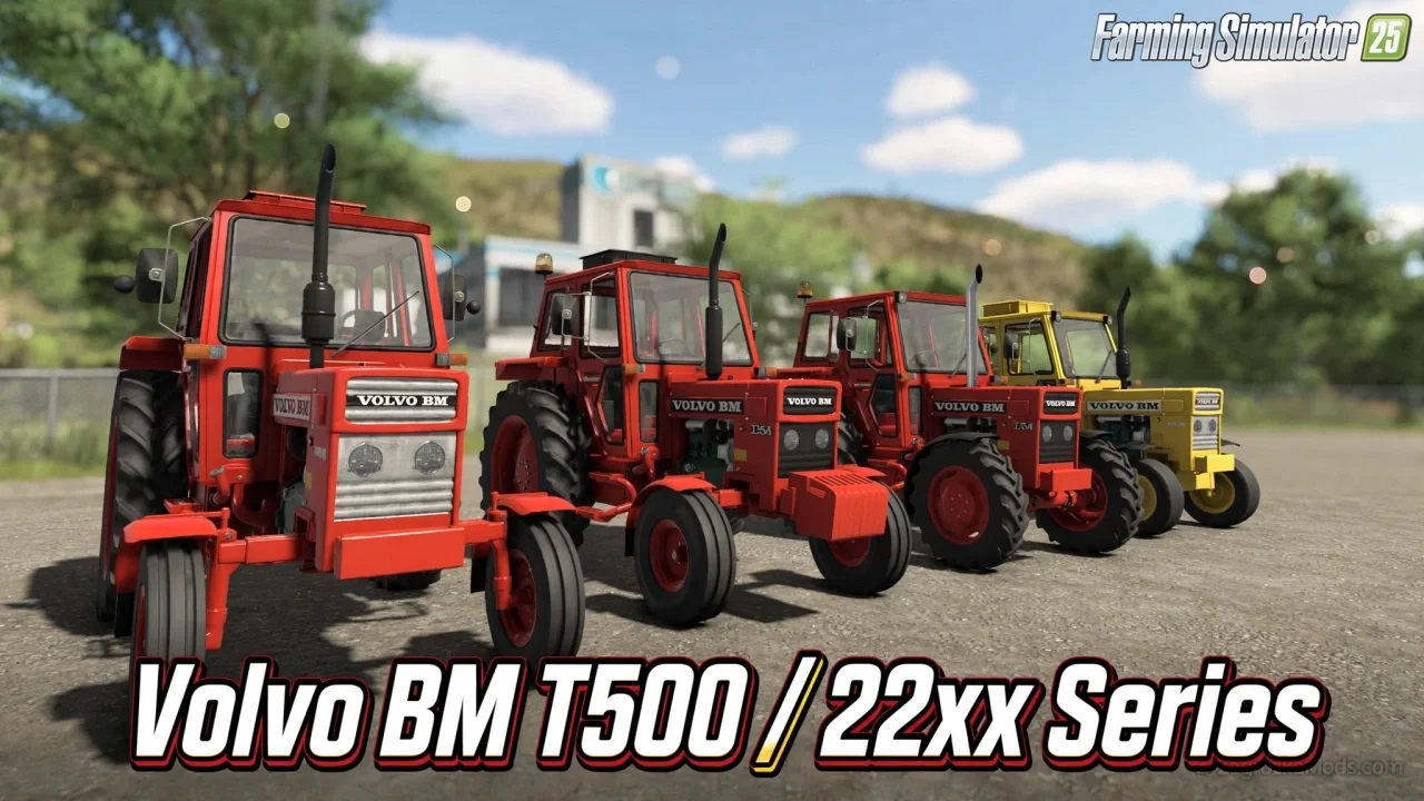 Volvo BM T500/22xx Series Tractor v1.0.0.3 for FS25