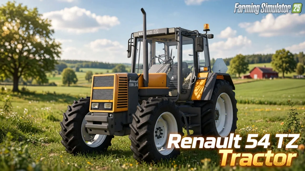 Renault 54 TZ Tractor v2.0 for FS25
