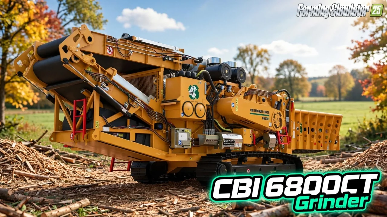 CBI 6800CT Grinder v1.1 for FS25